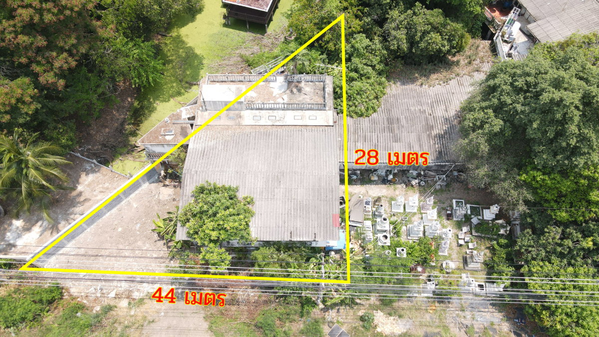 picture [For Sale] Prime land plot of 130 sq.wa. (approximately 252 sq.m.), with a beautiful 44-meter frontage on Highway 307 (Pathum Thani - Nonthaburi). - 2/8