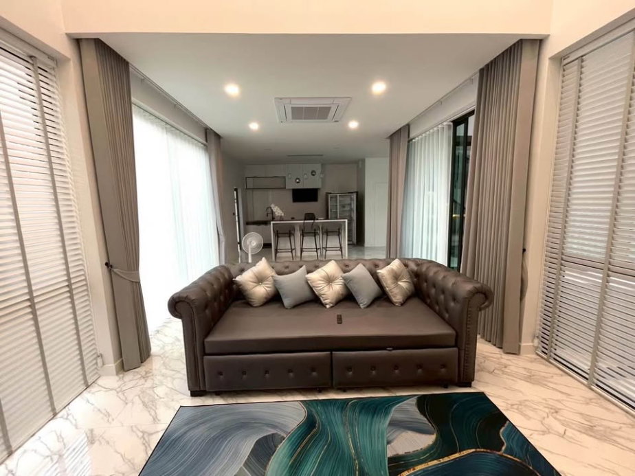 รูป Pool Villa2ชั้นในโครงการ ทำเลใกล้กาดฝรั่ง  #หางดง  - ราคา 60,000/เดือน   #AHD-V0104 - รูปที่ 6/24