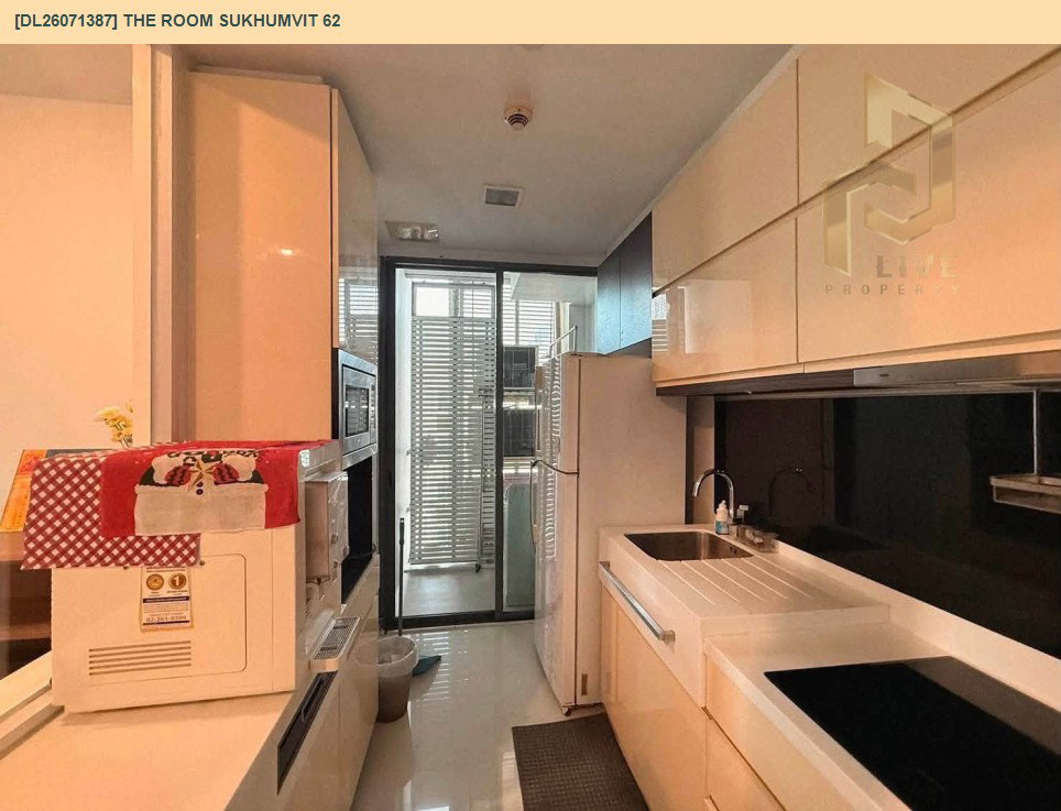 รูป DL26071387 ให้เช่าคอนโด เดอะ รูม สุขุมวิท 62 (The Room Sukhumvit 62) ใกล้ BTS ปุณณวิถี พร้อมเข้าอยู่ โทรด่วน 0653619502 LineID @952jdxxk - รูปที่ 7/8