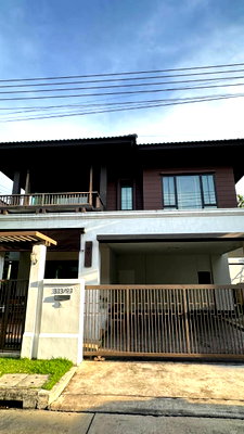 เช่าบ้านเดี่ยว รวมโชค มอลล์ : 🏡✨ ให้เช่าบ้านเดี่ยว 2 ชั้น หลังหัวมุม ในโครงการหรู พร้อมเฟอร์นิเจอร์ครบ   #A3-H0087