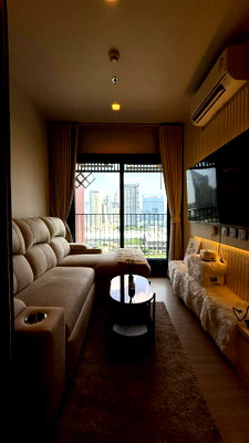 Condos for rent : PFD-08854 Condo for rent, Life Asoke Hype, built-in room, beautifully decorated, ready to move in, egg yolk location, New CBD, near MRT Rama 9🏙️✨