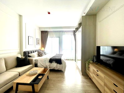 คอนโดให้เช่า : 🎉Special room!🎉 ให้เช่าคอนโด เดอะทรี พัฒนาการ - เอกมัย อาคาร 1 ชั้น 17 สตูดิโอ ขนาด 27.00 ตรม ใกล้ ทางด่วนรามอินทรา-อาจณรงค์