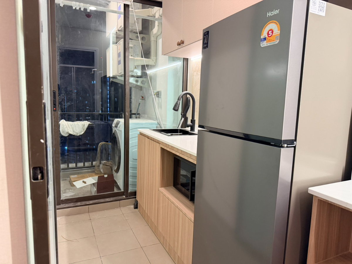 รูป ปล่อยเช่า คอนโดใกล้ BTS วุฒากาศ | Regent Home Wutthakat | เฟอร์นิเจอร์ครบ ตกแต่งพร้อมอยู่ The Mall ท่าพระ - รูปที่ 7/9