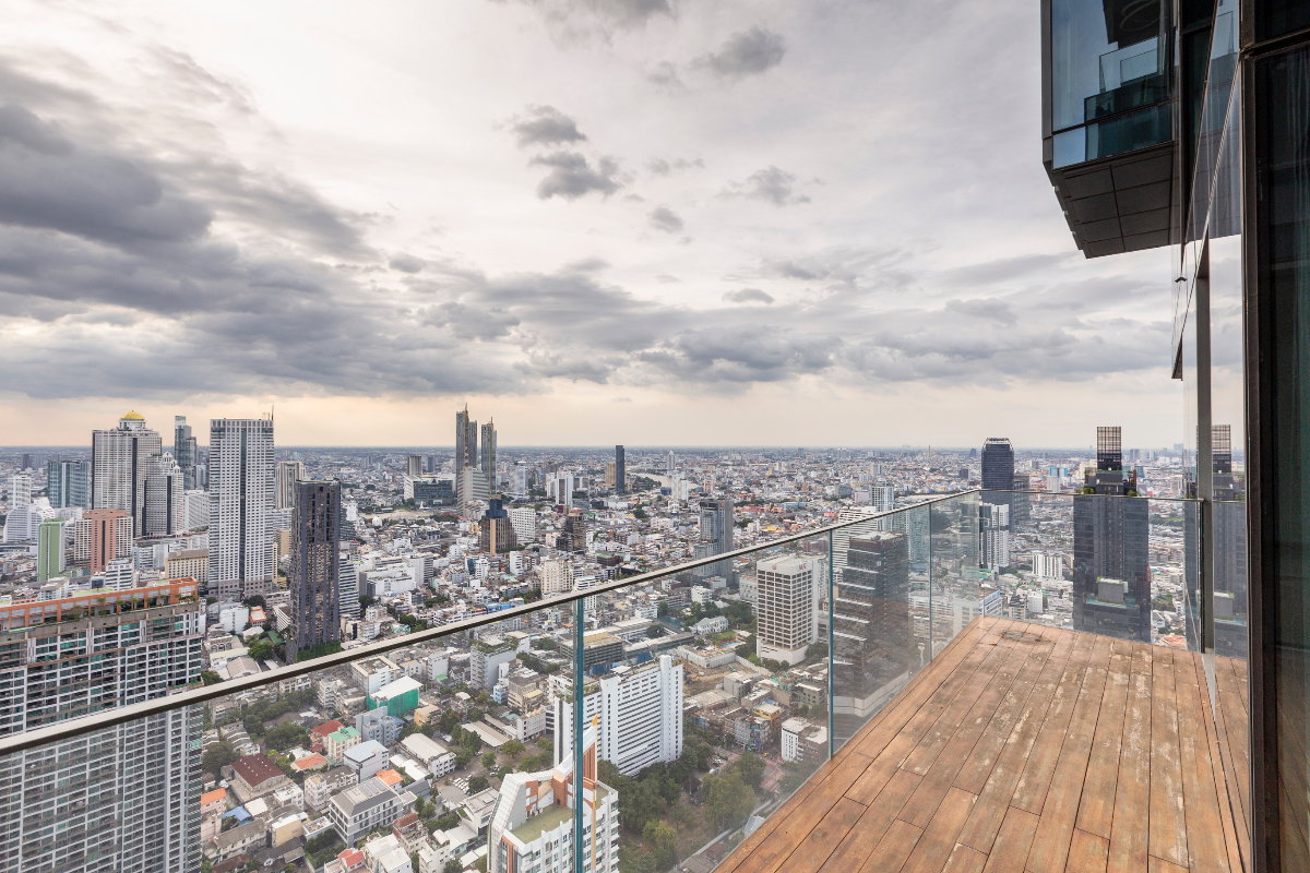 picture The Ritz-Carlton Residences Bangkok | 52nd Floor | 244 sqm | 2 Bed + Study | Private Balcony - 43/51