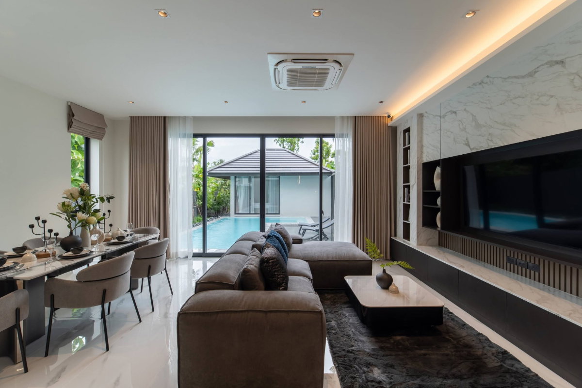 รูป 🏡💎 ขาย Luxury Pool Villa พร้อมสระว่ายน้ำส่วนตัว บนพื้นที่ส่วนตัว #C8MG100755 - รูปที่ 4/23
