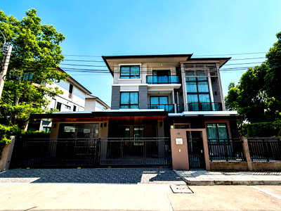 บ้านเดี่ยว โรงเรียนนานาชาติร่วมฤดี วิทยาเขตอนุบาล : ขายบ้านเดี่ยว 2 ชั้น ภัสสร วงแหวน–รามอินทรา บ้านเดี่ยวหลังมุม พื้นที่ 64.8 ตร.วา ฟังก์ชันครบ 4 ห้องนอน ใกล้ Fashion Island และรถไฟฟ้าสายสีชมพู