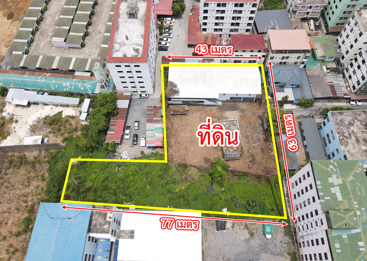 รูป ขายที่ดินพร้อมอาคารสำนักงาน ถนนโรจนะ ซอยวัดคานหาม อยุธยา - รูปที่ 2/21