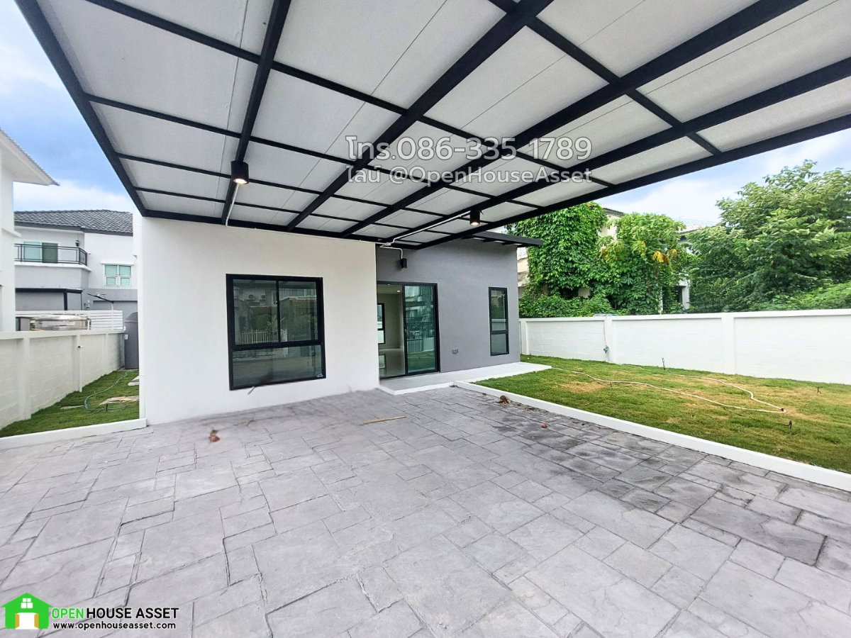 รูป ขายบ้านเดี่ยวเนเบอร์โฮม สุขาภิบาล 5 - รีโนเวทพร้อมอยู่ สไตล์มินิมอลโมเดิร์น คุ้มที่สุด ทำเลดี ขายบ้านเดี่ยวใกล้ทางด่วนรามอินทรา เดินทางสะดวกสบาย  - รูปที่ 3/15