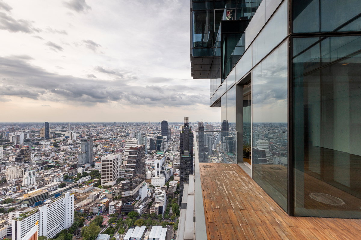 picture The Ritz-Carlton Residences Bangkok | 52nd Floor | 244 sqm | 2 Bed + Study | Private Balcony - 45/51