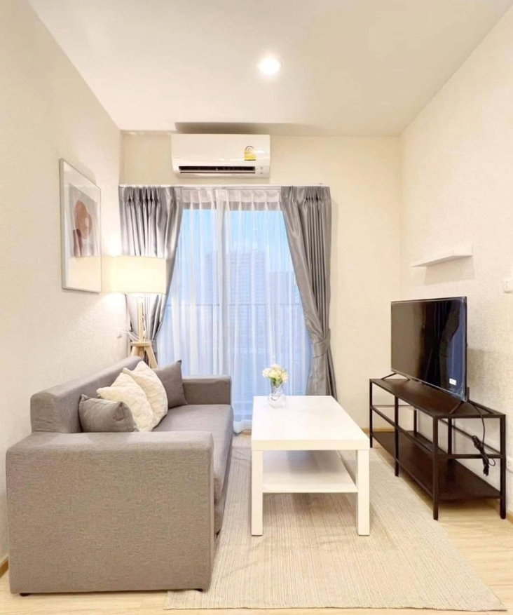 รูป (FY017) Plum Condo Pinklao Station ปล่อยให้เช่า 1 ห้องนอน 1 ห้องน้ำ ชั้น 8 ขนาด 50.42 ตร.ม. เฟอร์ครบ พร้อมอยู่ - รูปที่ 2/9