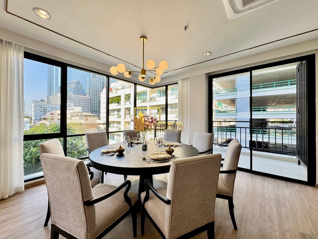 รูป Beautiful 4 Bedroom Luxury Apartment in Sathorn CBD Area - BR0608AP - รูปที่ 7/46