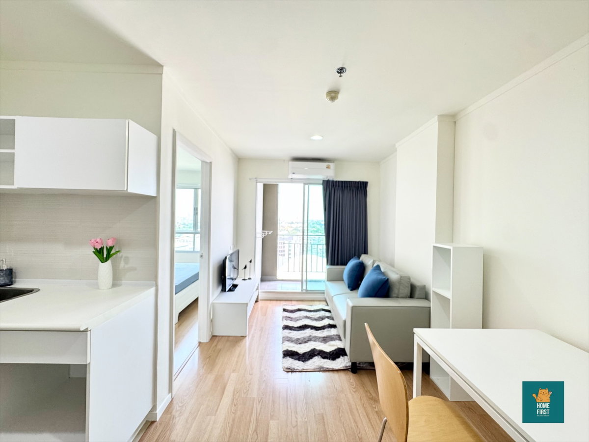 รูป Rent Lumpini Ville สุขุมวิท 77/2 เฟอร์ครบ 30 ตรม. 1นอน 11,000 บาท - รูปที่ 11/11