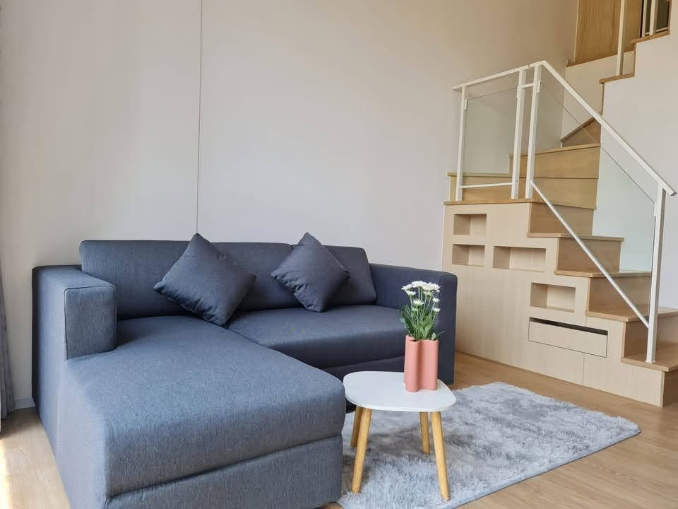 รูป 🏙️ ให้เช่า LANDMARK @ MRTA Station (พระราม 9)  ✨ Duplex 1 ห้องนอน | 37.5 ตร.ม. |🌳 วิวสวน รฟม. อาคาร Residence (Private) 🚇 ใกล้รถไฟฟ้าสายสีส้ม - รูปที่ 4/12