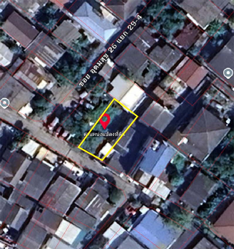 picture Vacant land for sale in Udom Suk Soi, Phra Khanong, Bangkok. - 1/4