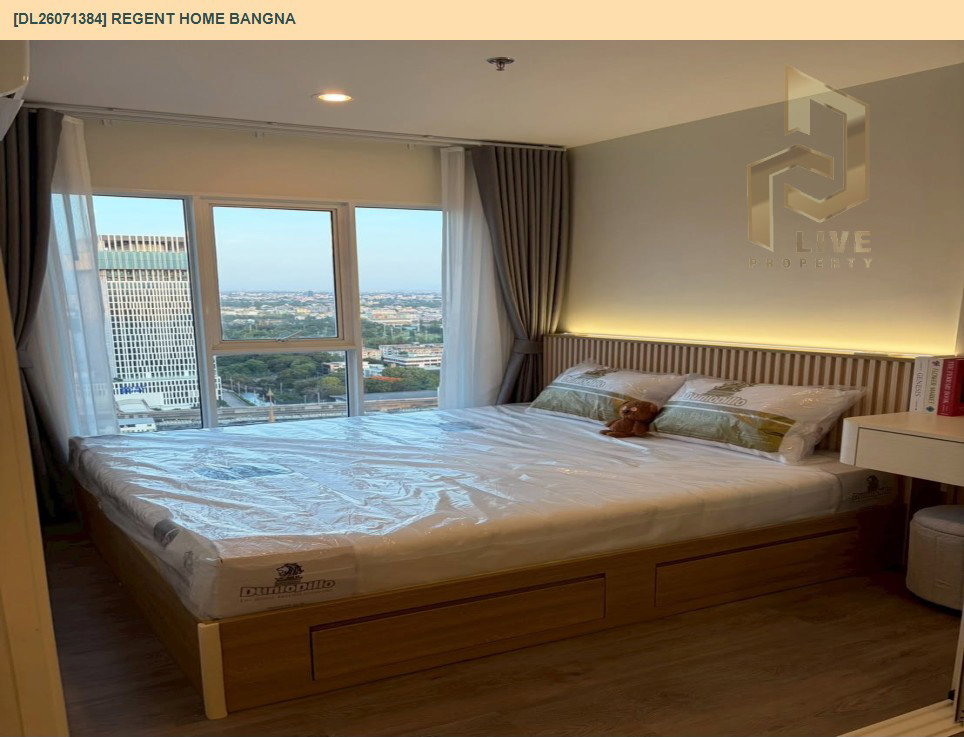 รูป DL26071384 ให้เช่าคอนโด รีเจ้นท์ โฮม บางนา (Regent home bangna) ใกล้ BTS บางนา พร้อมเข้าอยู่ โทรด่วน 0614453194 LineID @952jdxxk - รูปที่ 5/6