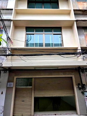 เช่าอาคารพาณิชย์ ม.เทคโนโลยีราชมงคลกรุงเทพ : BTSสุรศักดิ์550ม. สาทร ให้เช่าอาคารพาณิชย์3ชั้น3นอน2น้ำใเหมาะอยู่อาศัยทำออฟฟิศคลินิกคาเฟ่เดินทางสะดวก