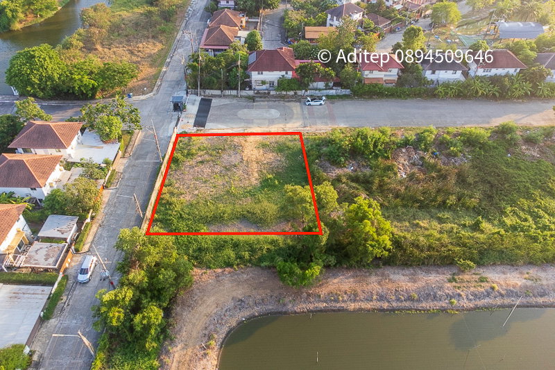 รูป ขายต่ำกว่าราคาประเมินกรมที่ดิน 15% ที่ดินคลองหลวงแพ่ง ถมใหม่ 260 ตร.วา แปลงมุม ติดถนนเมน ม.เลคการ์เด้น ใกล้มอเตอร์เวย์ สุวรรณภูมิ ลาดกระบัง - รูปที่ 11/18