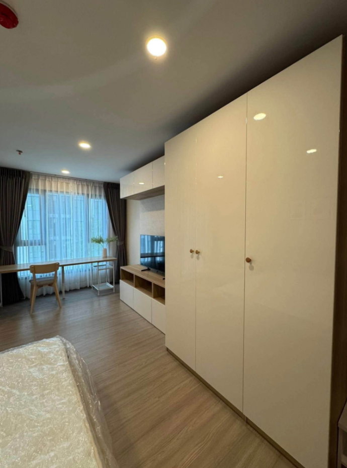 รูป (FY018) Aspire Sukhumvit-Rama 4 ปล่อยให้เช่า 1 ห้องนอน 1 ห้องน้ำ ชั้น 10 ขนาด 28 ตร.ม. เฟอร์ครบ พร้อมอยู่ - รูปที่ 4/8