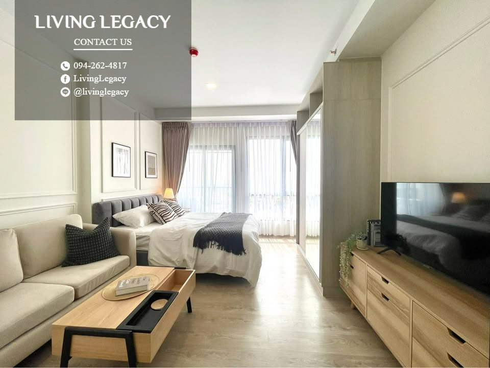 รูป TIO3VK เช่าด่วน The Tree Pattanakarn - Ekkamai 28 ตร.ม. ชั้น 17 | 15,000 บาท/เดือน | LINE @livinglegacy - รูปที่ 7/10