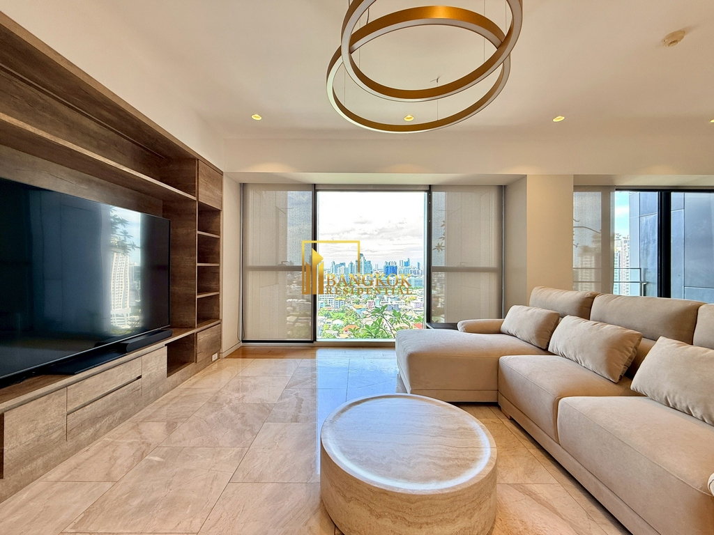 รูป The Met Sathorn | Impressive 3 Bedroom Condo in CBD Area - BR4900CD - รูปที่ 2/51