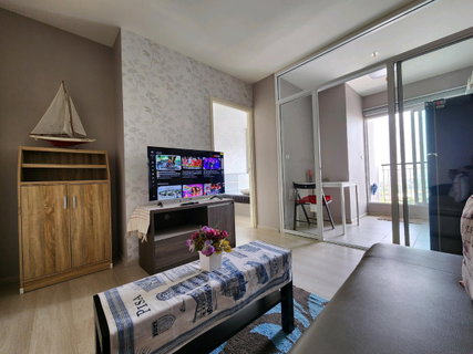 รูปภาพ MRT Yaek Nonthaburi 1 450 m. Condo Aspire Rattanatibet ( Rental ) Price  8,500 Baht