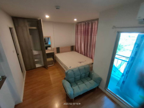 P-55369 | Lumpini Place Bangna Km.3 🔥✨ Studio Condo for Rent | City View | Fully Furnished | Near Central Plaza Bangna | Ready to Move In ✨