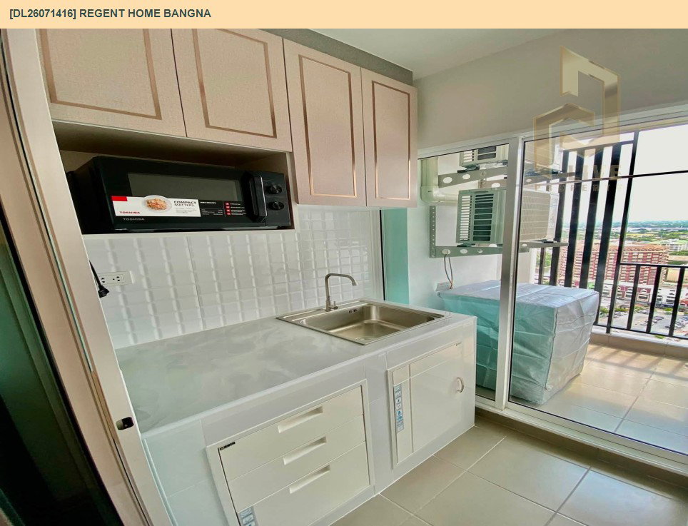 รูป DL26071416 ให้เช่าคอนโด รีเจ้นท์ โฮม บางนา (Regent home bangna) ใกล้ BTS บางนา พร้อมเข้าอยู่ โทรด่วน 0614453194 LineID @952jdxxk - รูปที่ 4/6