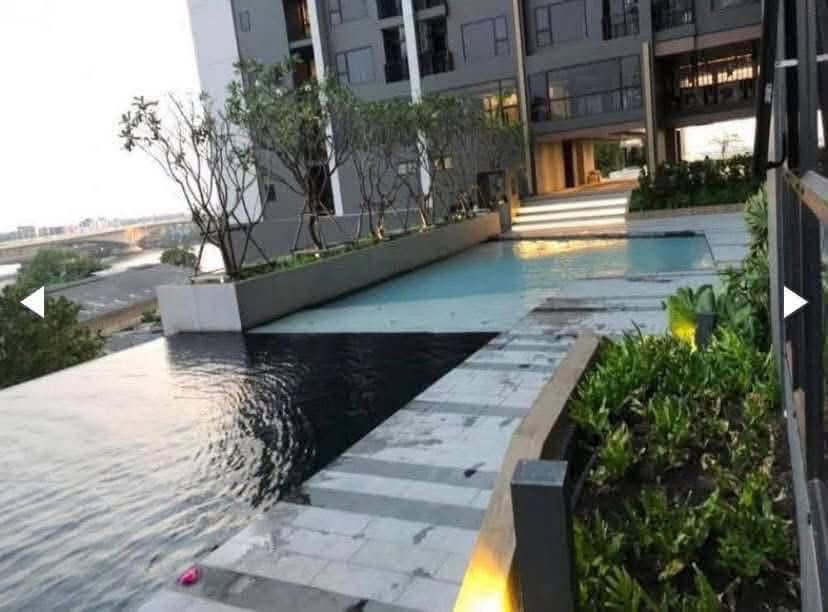 รูป ให้เช่า คอนโด เดอะ โพลิแทน รีฟ MRT สะพานพระนั่งเกล้า MRT Phra Nang Klao Bridge 400 เมตร - รูปที่ 9/12