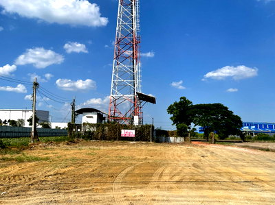 Land for rent : Call : 091-495-0555 Vacant land for rent 3 rai, Ban Mai, Bang Yai, Nonthaburi, near Motorway M81