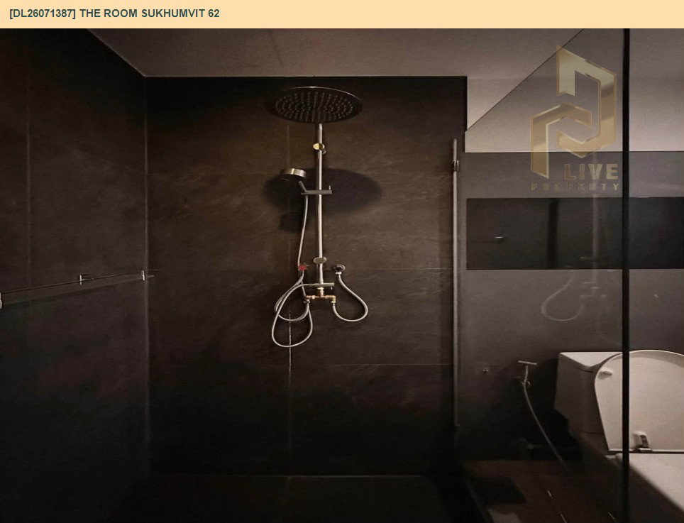 รูป DL26071387 ให้เช่าคอนโด เดอะ รูม สุขุมวิท 62 (The Room Sukhumvit 62) ใกล้ BTS ปุณณวิถี พร้อมเข้าอยู่ โทรด่วน 0653619502 LineID @952jdxxk - รูปที่ 8/8