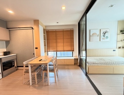 รูป Condo for RENT : Life Asoke Rama 9   𝐒𝐢𝐳𝐞 : 40 sqm.  1 Bed / 1 Bath /1 Office room / City View  𝐅𝐥𝐨𝐨𝐫 : 38  ✅Fully furnished - รูปที่ 2/9