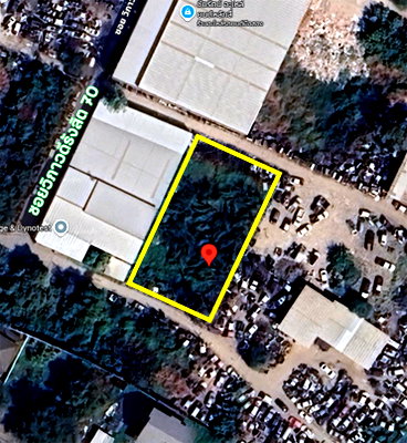 Land for sale Metropolitan Waterworks Authority Bang Khen Office : Vacant land for sale behind Don Mueang Airport, Bang Khen, Bangkok.