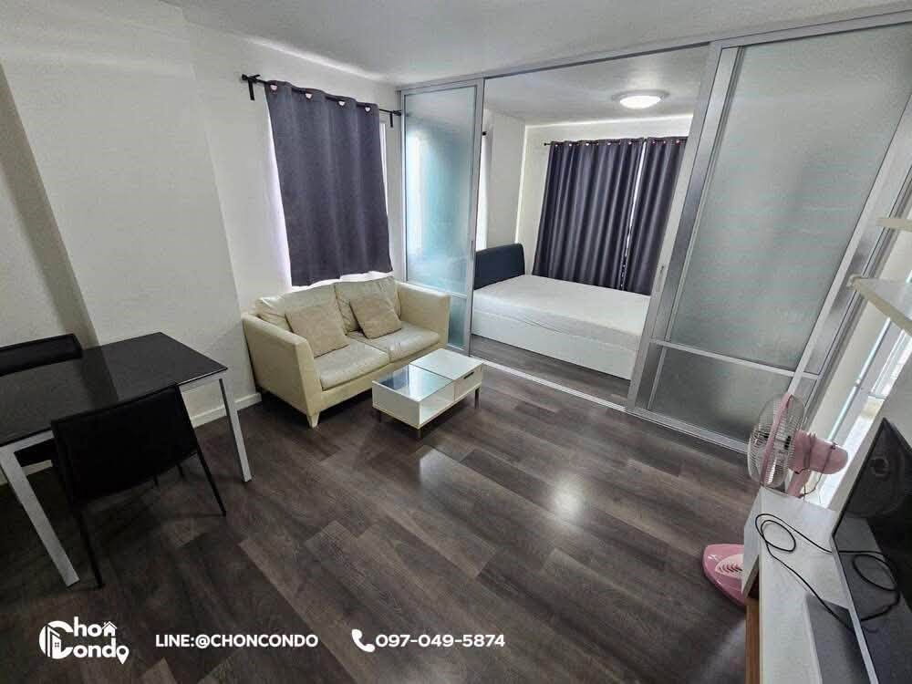 รูป DCondo ดีคอนโด ชั้น3 ตึกB -------- ห้องมุม ------- ห้องว่าง 03 ส.ค. 2569 -------Tel 097-049-5874 (Line: @choncondo มี@ด้วย) - รูปที่ 8/14