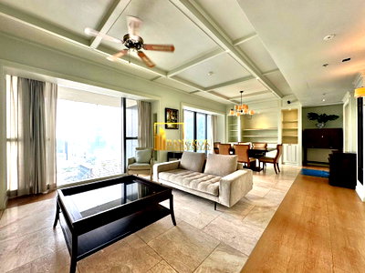 คอนโดให้เช่า : The Met Sathorn | Elegant 3 Bedroom Luxury Condo in Sathorn - BR13624CD
