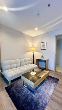 MRT Phra Nang Klao Bridge 400 m. Condo The Politan Rive ( Rental ) Price 13,000 Baht