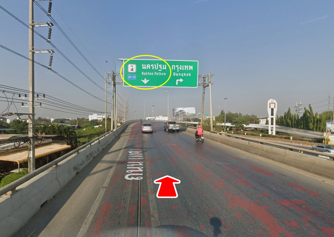 picture Land for sale, on the road, Map Khae, Nakhon Pathom - 7/23
