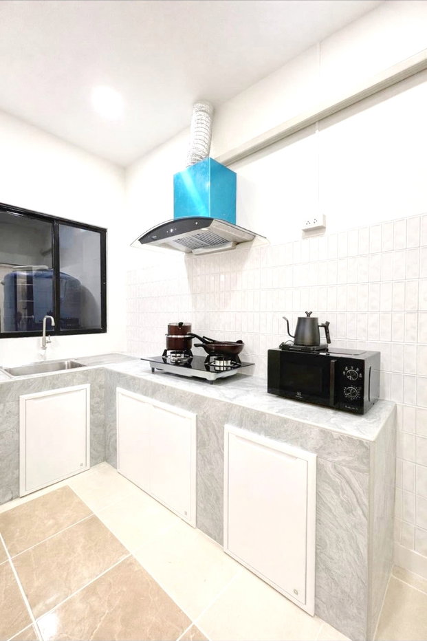 รูป 🐶🐱Pet-friendly HK0677♛บ้านเดี่ยว ให้เช่า 4 ห้องนอน⚝รัชดา-สุทธิสาร♜MRT สุทธิสาร∞099-5919653,065-9423251▚Line@sureresidence - รูปที่ 6/10