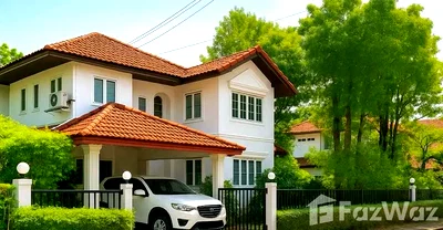 บ้านเดี่ยวให้เช่า : บ้านเดี่ยวให้เช่า 4 ห้องนอน ในโครงการ สัมมากร รามคำแหง 112 5973949