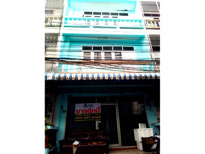 อาคารพาณิชย์ เมืองชลบุรี ชลบุรี : ขายอาคารพาณิชย์ ซอยไกรเกรียงยุค วชิรปราการ ชลบุรี