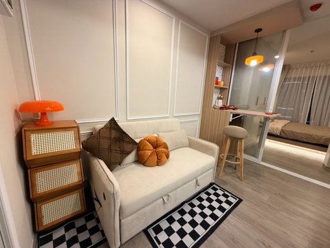 ปล่อยเช่า คอนโดใกล้ BTS วุฒากาศ | Regent Home Wutthakat | เฟอร์นิเจอร์ครบ ตกแต่งพร้อมอยู่ The Mall ท่าพระ
