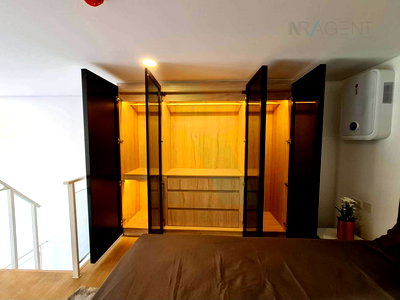 Condos for rent : 🎊 For Rent Condo SIAMESE RAMA 9 Building 1, Floor 7,Duplex, Room size 37 sqm