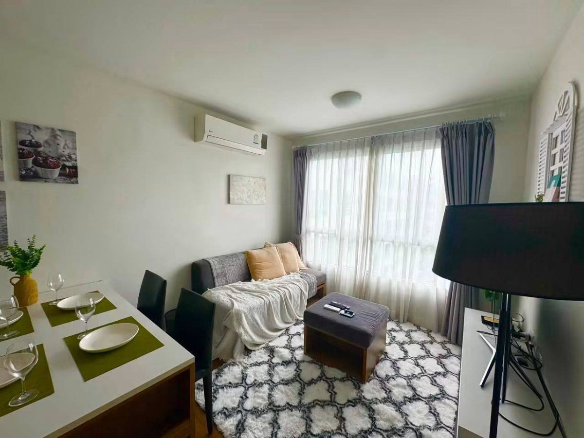 รูป ดีคอนโดนิม D Condo Nim  ติดเซ็นทรัลเฟสติวัลเชียงใหม่ วิวสวนและสระว่ายน้ำ ให้เช่า 15,000/เดือน  - รูปที่ 2/10