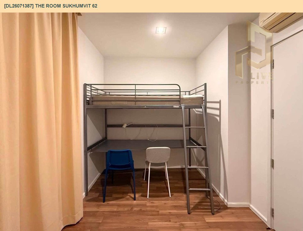 รูป DL26071387 ให้เช่าคอนโด เดอะ รูม สุขุมวิท 62 (The Room Sukhumvit 62) ใกล้ BTS ปุณณวิถี พร้อมเข้าอยู่ โทรด่วน 0653619502 LineID @952jdxxk - รูปที่ 4/8