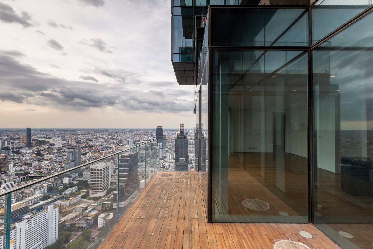 picture The Ritz-Carlton Residences Bangkok | 52nd Floor | 244 sqm | 2 Bed + Study | Private Balcony - 42/51