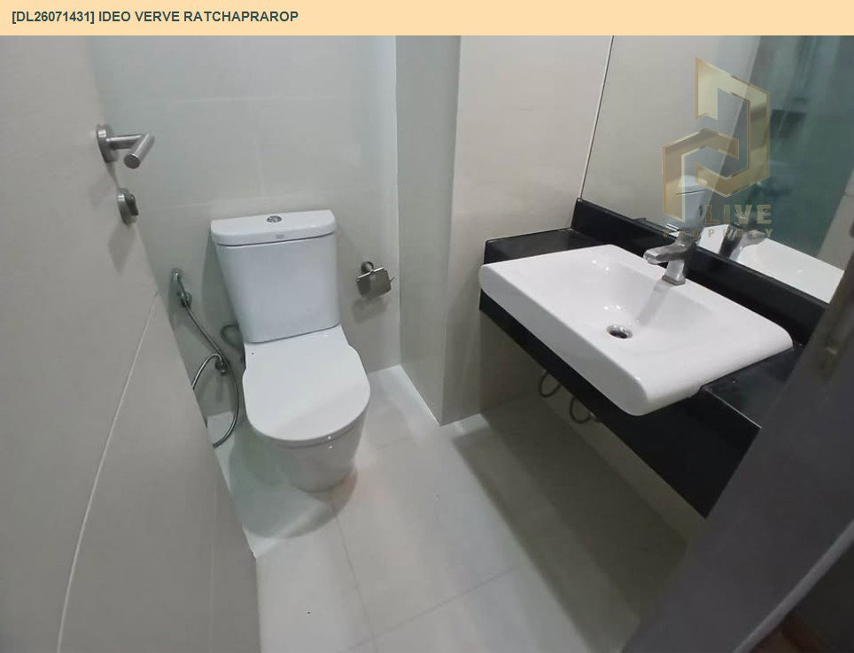 รูป DL26071431 ให้เช่าคอนโด ไอดีโอ เวิร์ฟ ราชปรารภ (IDEO Verve Ratchaprarop) ใกล้ AIRPORT RAIL LINK ราชปรารถ พร้อมเข้าอยู่ โทรด่วน 0614453194 LineID @952jdxxk - รูปที่ 6/6