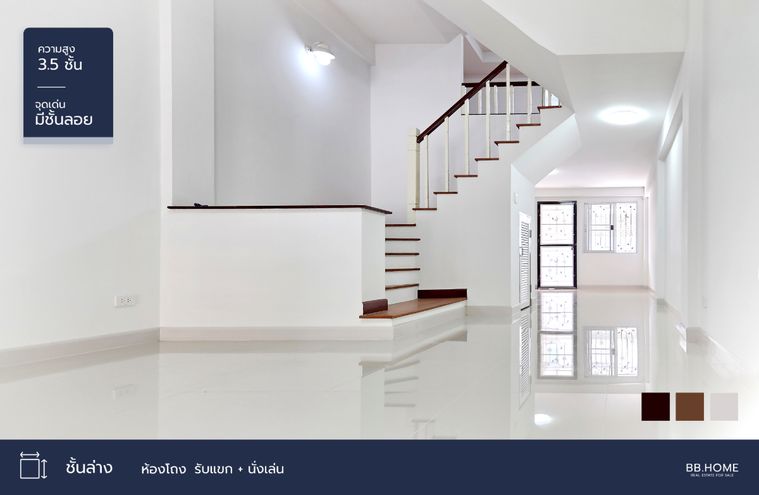 3-bed townhouse for sale, 187 sqm, 21.3 sq wah, HappyLand GrandVille 101