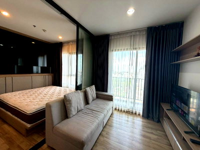 Condos for rent : PFD-08858 Condo for rent Niche Mono Sukhumvit-Bearing , fully furnished, ready to move in, good location near BTS Bearing 🏙️✨