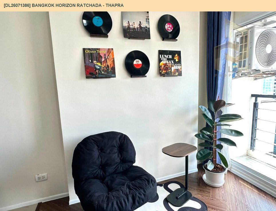 รูป DL26071386 ให้เช่าคอนโด แบงค์คอก ฮอไรซอน รัชดา - ท่าพระ (Bangkok Horizon Ratchada - Thapra) ใกล้ BTS ตลาดพลู พร้อมเข้าอยู่ โทรด่วน 0614453194 LineID @952jdxxk - รูปที่ 2/13