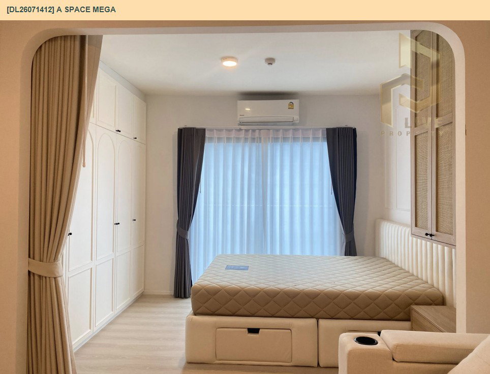 รูป DL26071412 ขายคอนโด เอ สเปซ เมกา (A space mega) ใกล้ - พร้อมเข้าอยู่ โทรด่วน 0614453194 LineID @952jdxxk - รูปที่ 3/21