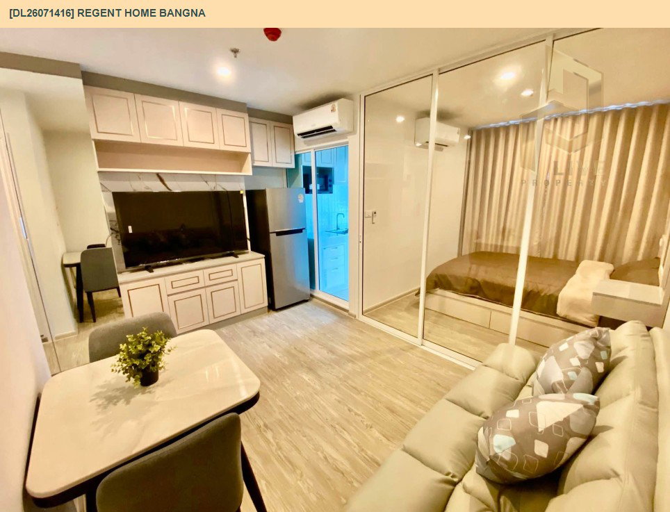 รูป DL26071416 ให้เช่าคอนโด รีเจ้นท์ โฮม บางนา (Regent home bangna) ใกล้ BTS บางนา พร้อมเข้าอยู่ โทรด่วน 0614453194 LineID @952jdxxk - รูปที่ 3/6
